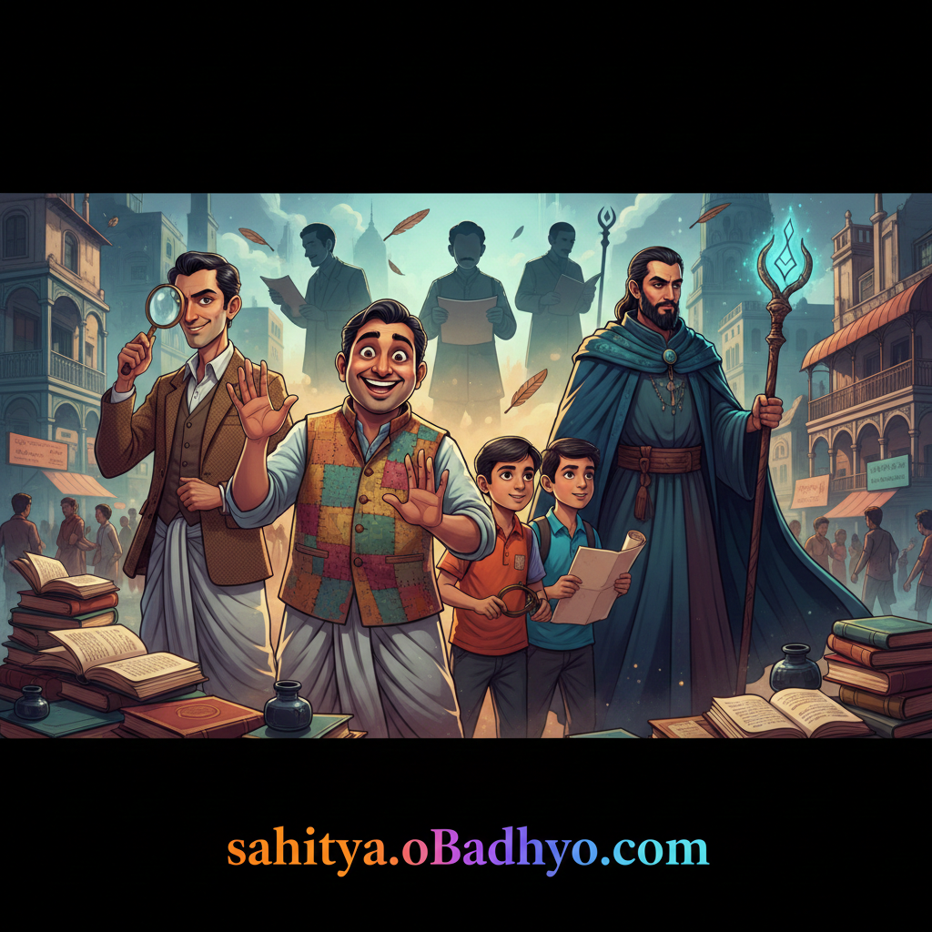 📚 বাংলা সাহিত্যের জনপ্রিয় চরিত্রসমূহ